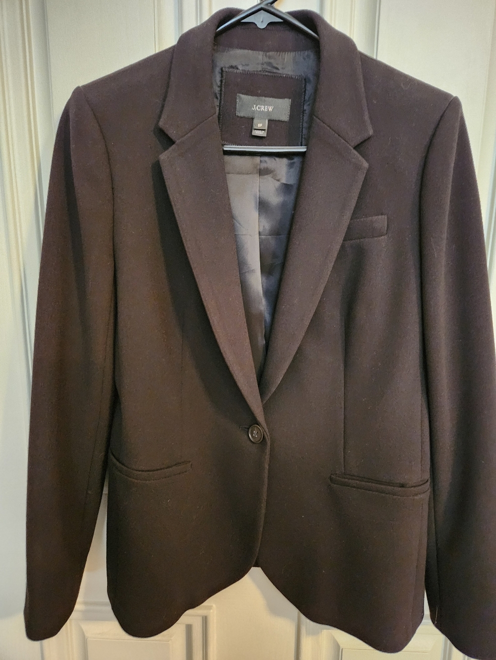 J. Crew Women's Black Blazer 8 Petite